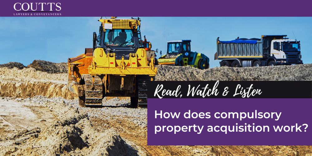 How does compulsory property acquisition work?