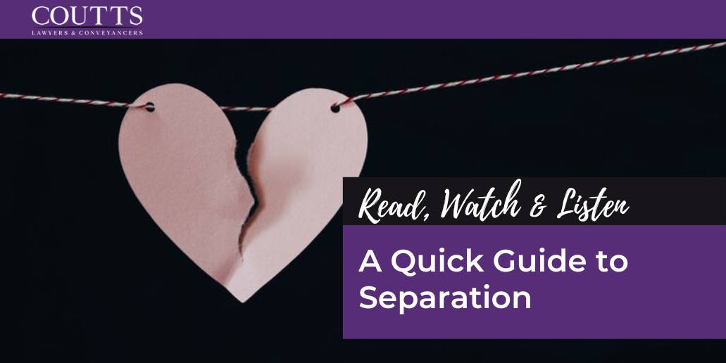 A Quick Guide to Separation