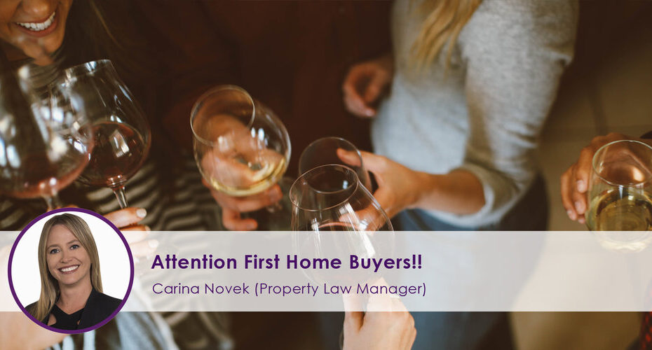 Attention First Home Buyers!
