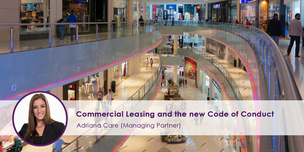 Commercial Leasing and the New code of Conduct