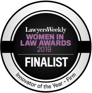 Lawyers Weekly Women in Law Awards 2019