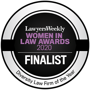 Lawyers Weekly Women in Law Awards 2020 Finalist