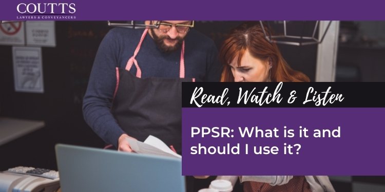 PPSR: What is it and should I use it?