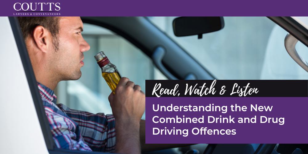 Understanding the New Combined Drink and Drug Driving Offences
