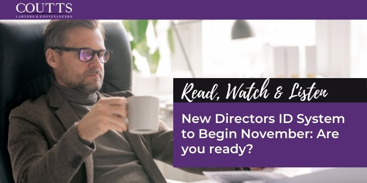 New Directors ID System to Begin November Are you ready