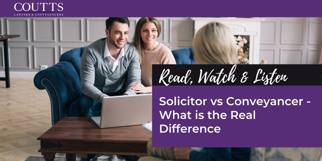 Solicitor vs Conveyancer - What is the Real Difference?