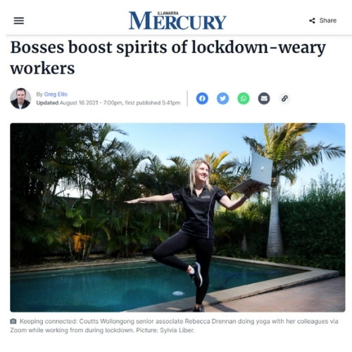 Bosses boost spirits of lockdown-weary workers