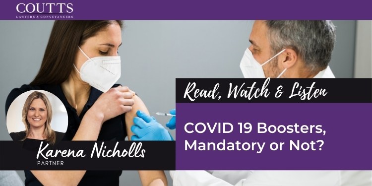 COVID 19 Boosters, Mandatory or Not?