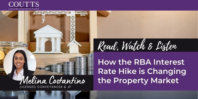 How the RBA interest rate hike is changing the property market