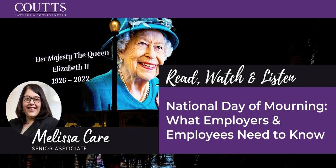 National Day of Mourning: What Employers & Employees Need to Know