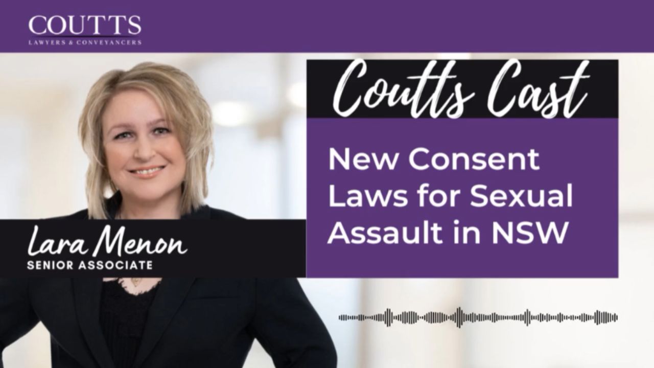 New Consent Laws for Sexual Assault in NSW