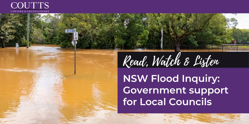 NSW Flood Inquiry: Government support for Local Councils