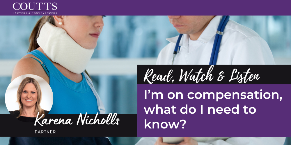 I’m on compensation, what do I need to know?