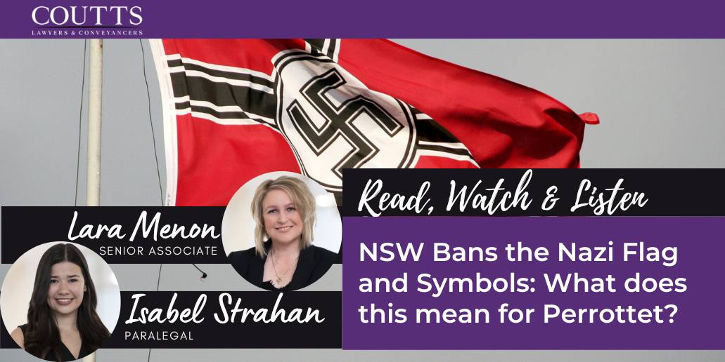 NSW Bans the Nazi Flag and Symbols: What does this mean for Perrottet?