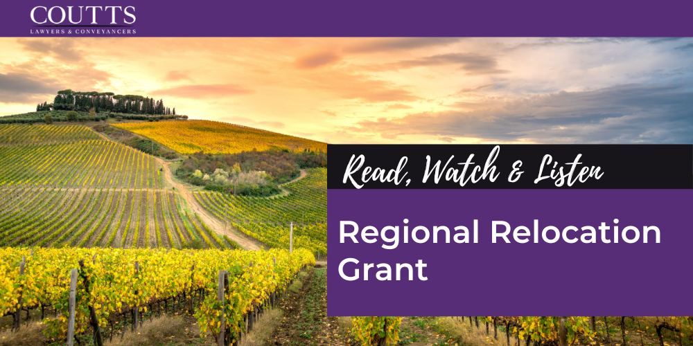 Regional Relocation Grant