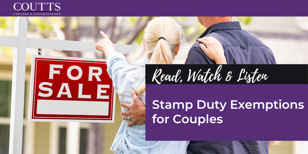 Stamp Duty Exemption