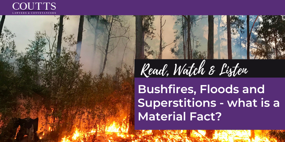 Bushfires & Floods