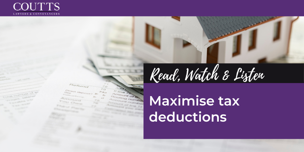 Maximise Tax Deductions