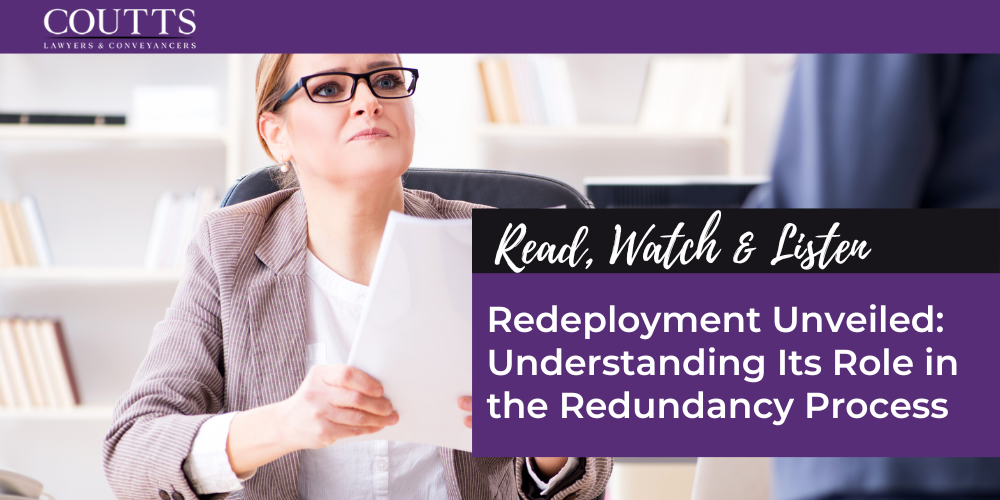 Redeployment Unveiled: Understanding Its Role in the Redundancy Process