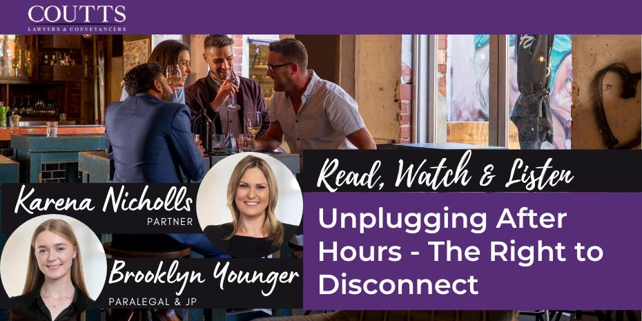 Unplugging After Hours - The Right to Disconnect