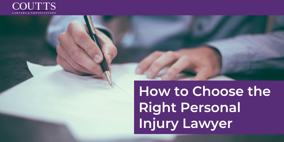 How to Choose the Right Personal Injury Lawyer