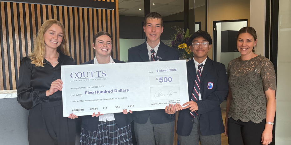 Local Students Shine in Coutts Mock Trial