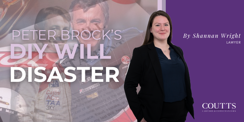 Peter Brock's DIY Will Disaster: How to Avoid His Mistakes