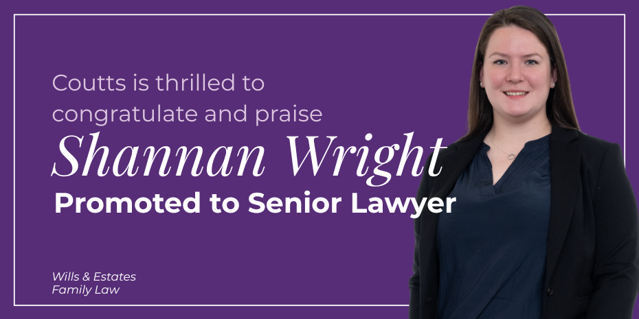 Celebrating a New Chapter: Shannan Wright Elevated to Senior Lawyer